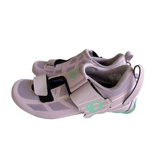 Pearl Izumi Tri Fly Select V6 Cycling Shoe Wom 40 US 9 Purple Orchid and Teal